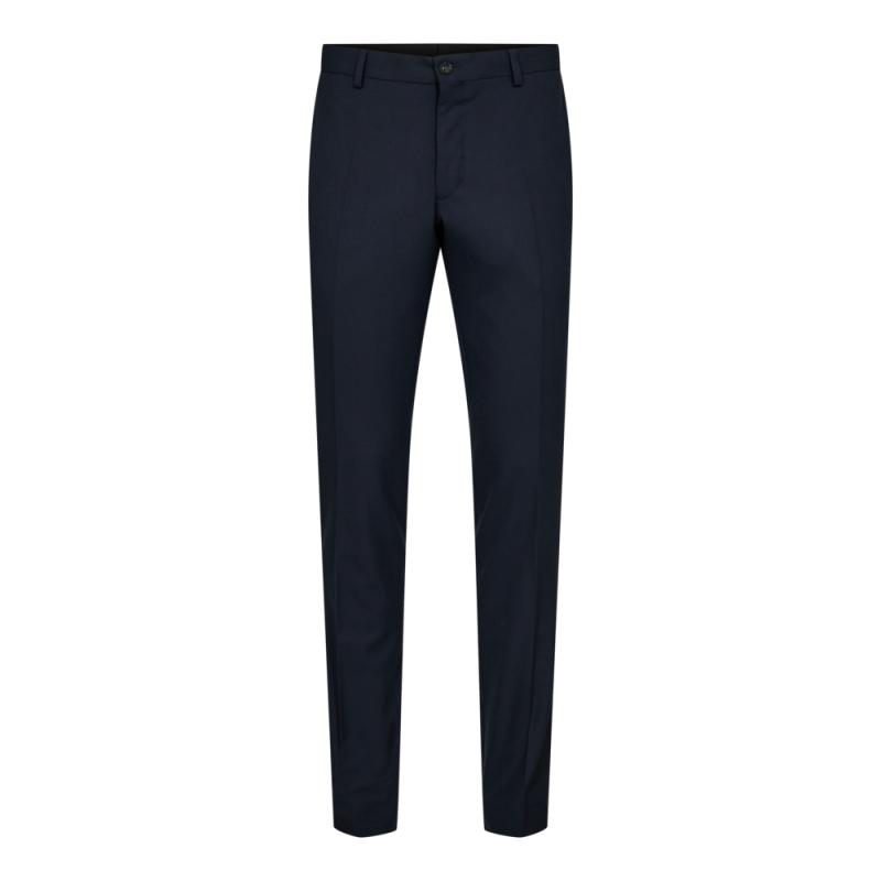 Klassiske Mørkeblå Habitbukser fra Will - Stilfuld Elegance
