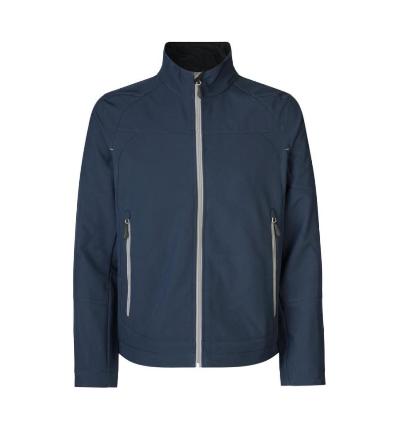 ID Softshell Jakke 0868 Navy til Mænd - Hurtig Levering!