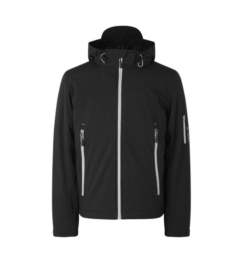 Id Vinter Softshell Jakke 0898 i Sort – Fantastisk Tilbud!