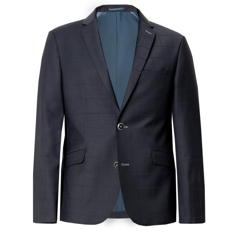 Moderne Navy Blazer fra Sunwill - Kort Fit