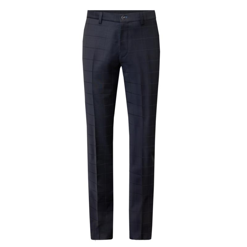 Fitted Navy Bukser fra Sunwill – Hurtig Levering!