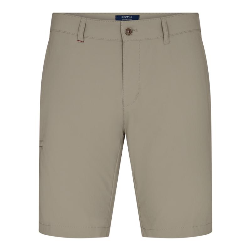 Ekstremt Fleksible Slim Fit Shorts i Dijon fra Sunwill