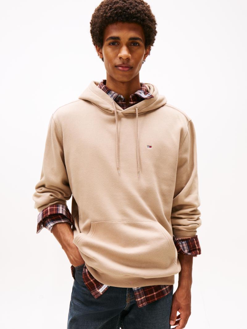 Tommy Hilfiger Sweatshirt i Coastal Taupe - Hurtig Levering!