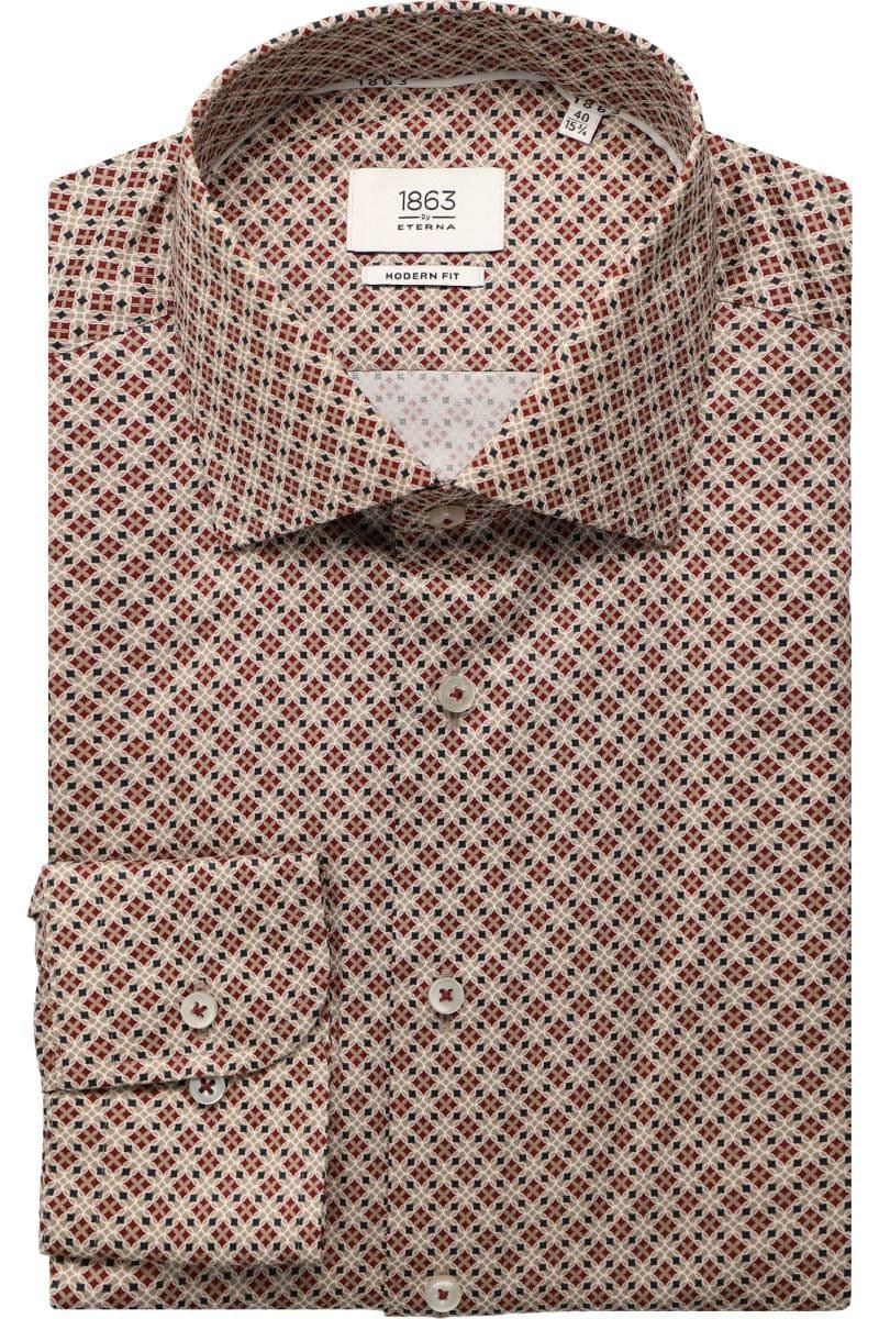 Eterna Modern Fit Skjorte 1863 Premium - Multi Farve