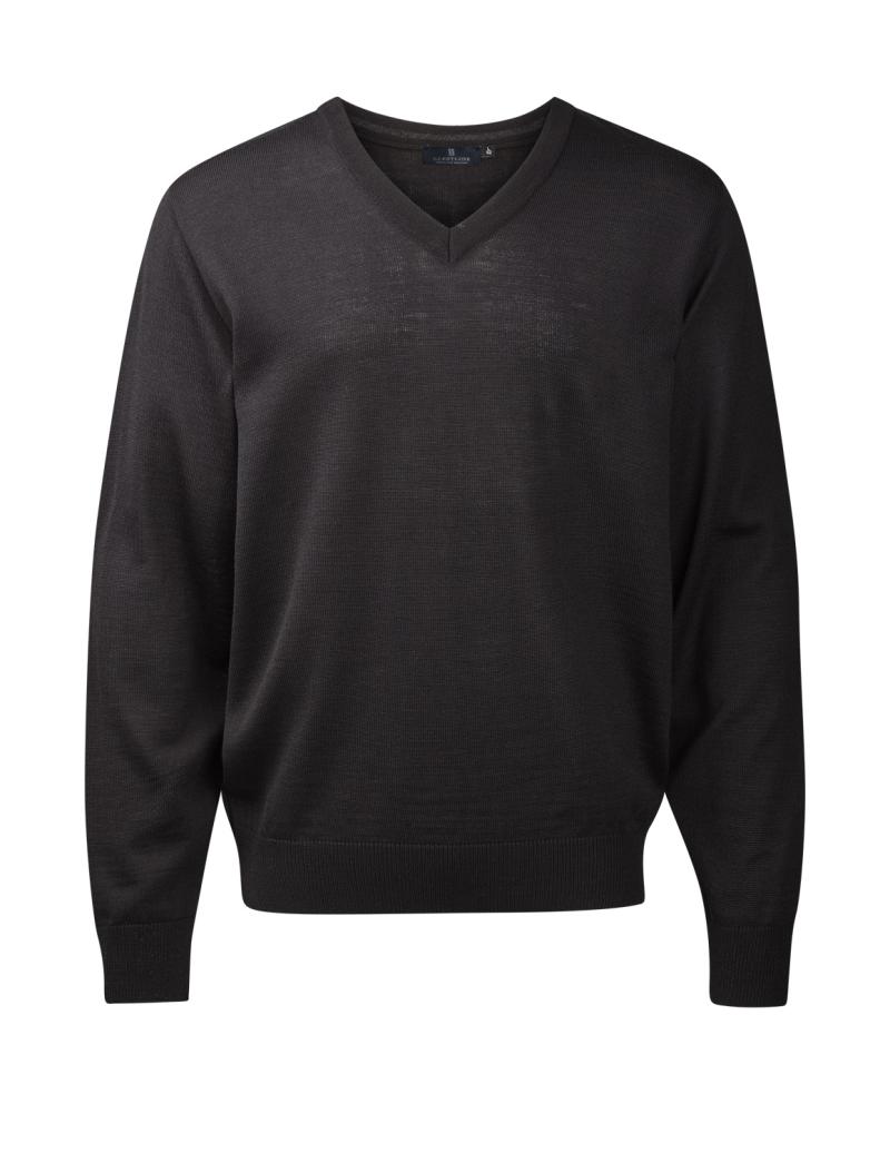 Corporate Helsinki V-Hals Pullover fra Clipper - Udsalg!