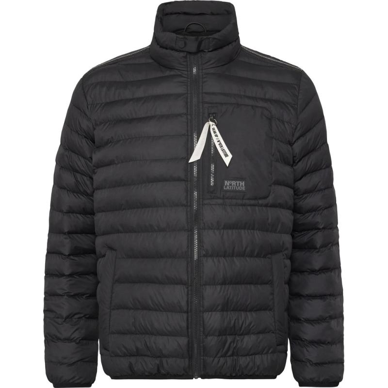 Latitude Jakke fra North - Rummelig i Sort 100% Polyester