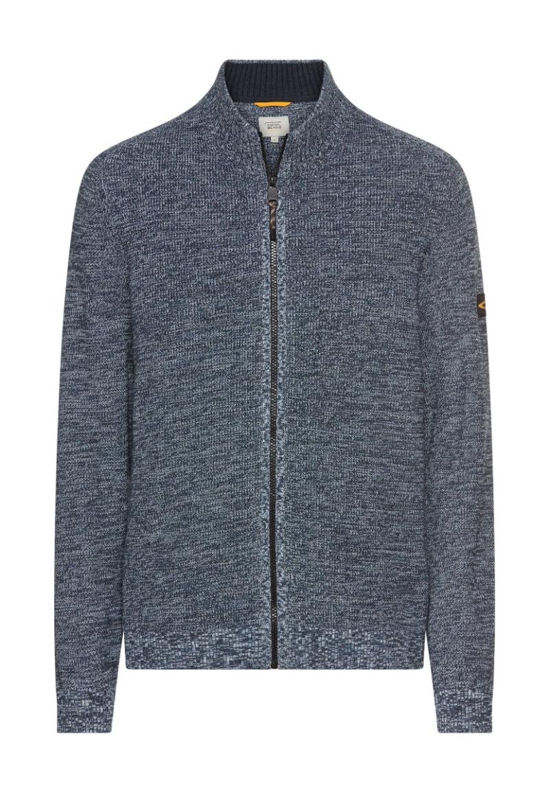 Blå cardigan fra Camel Active - Hurtig levering!