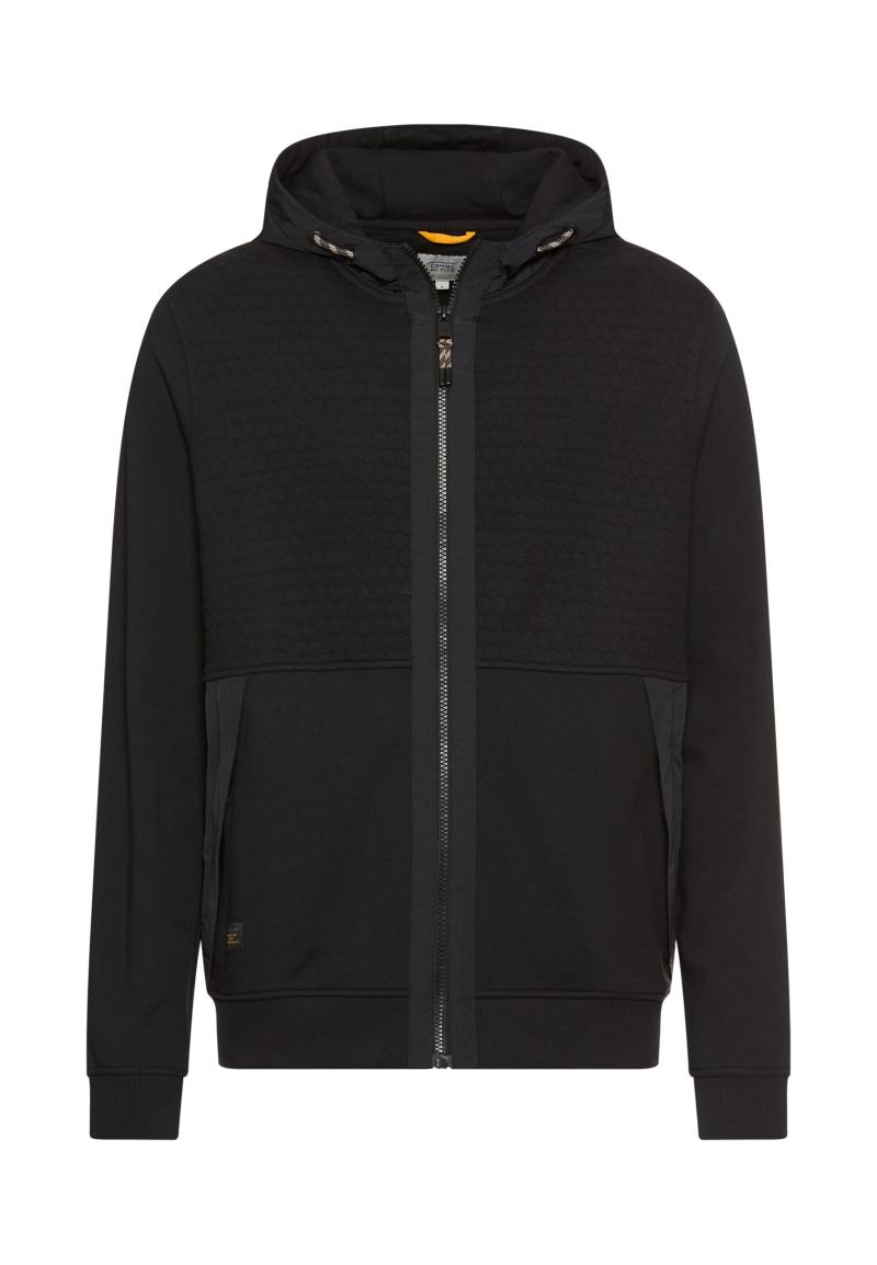 Camel Active Sweat Cardigan i Asphalt - Hurtig levering!