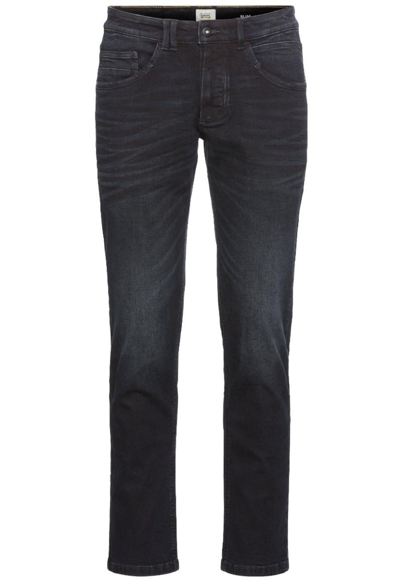 Madison Slim Fit Jeans i Mørkeblå - Stilfuld komfort!