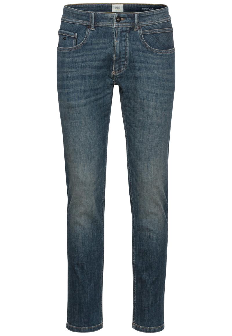 Houston Regular Fit Jeans fra Camel Active - Blå