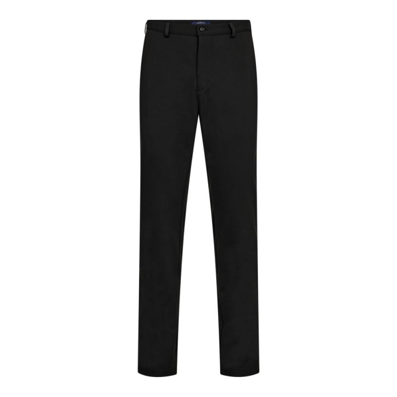 Super Stretch Bukser i Modern Fit fra Sunwill - Black