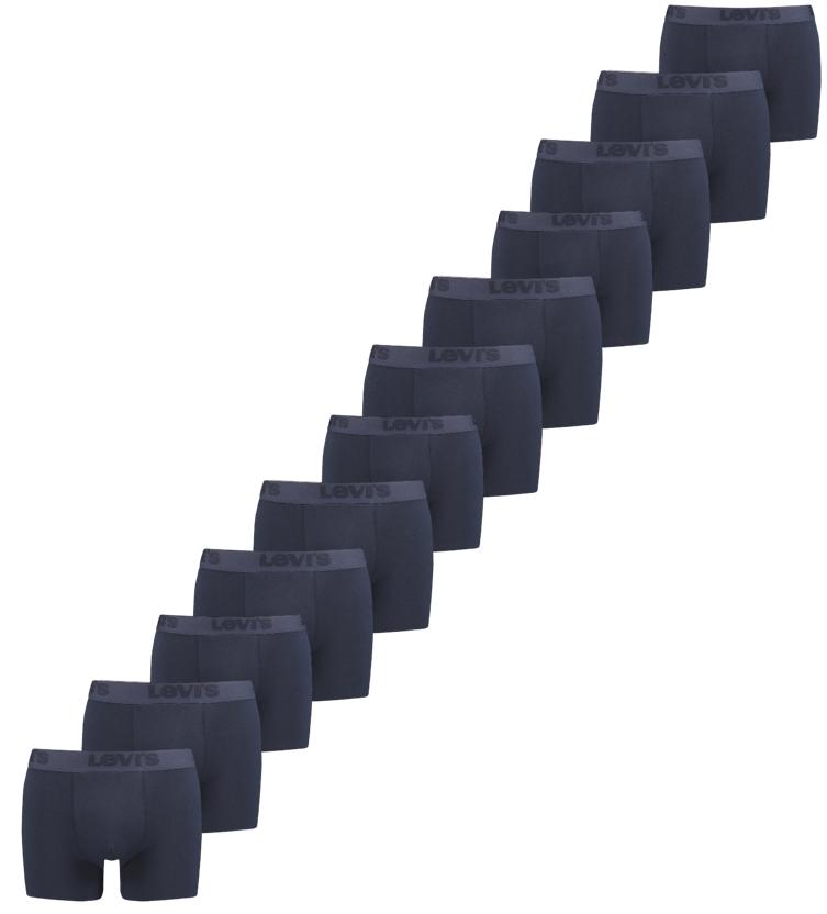 12 Pakke Boxer Briefs i Navy fra Levi's – Hurtig Levering!