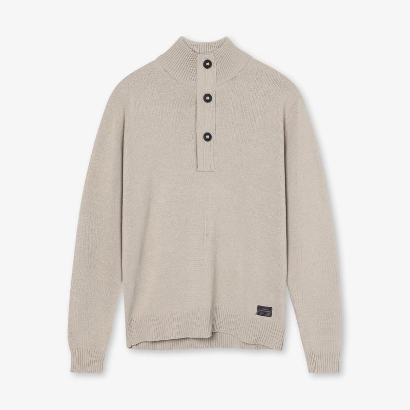 Strik Upton High Neck i ren cashmere - Blød og rummelig