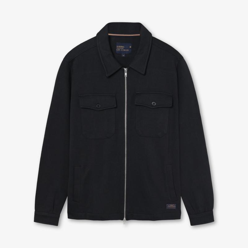 Sweat Overshirt Bertle Black 4x Large fra Signal