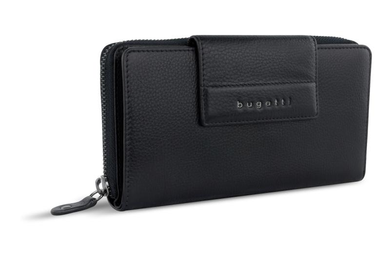 Lady Wallet Zip Nome Black fra Bugatti