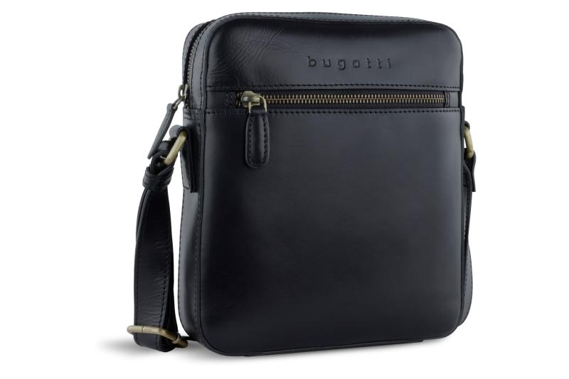Skuldertaske Remo Sort fra Bugatti - Fantastisk tilbud!