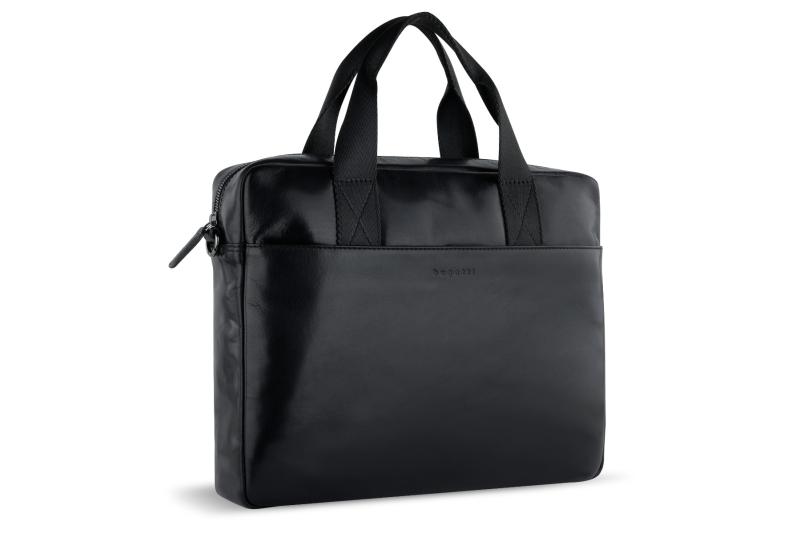 Briefcase Romano Black fra Bugatti