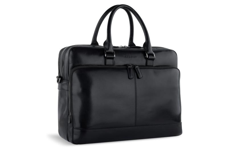 Briefcase Romano Black fra Bugatti