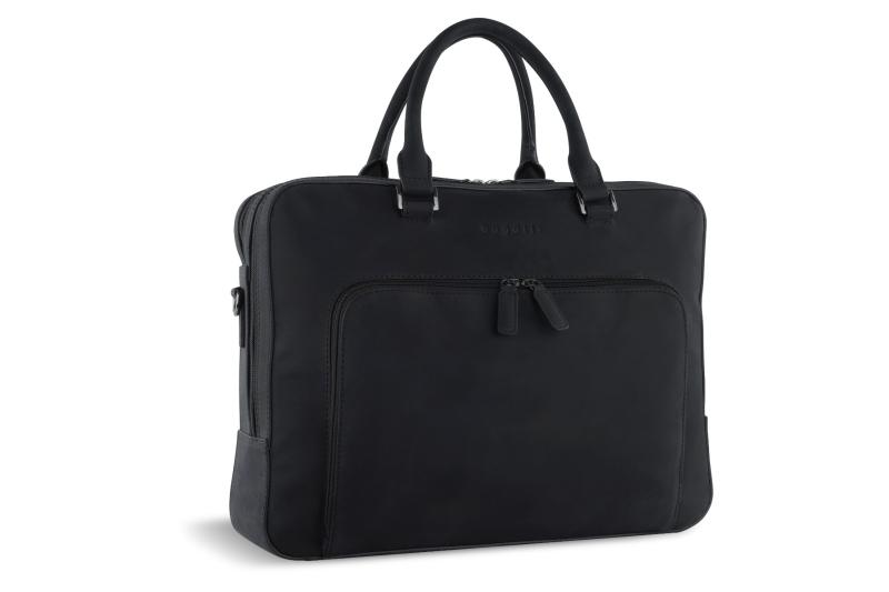 Bugatti Luca Black Lædermappe - Eksklusiv Kvalitet