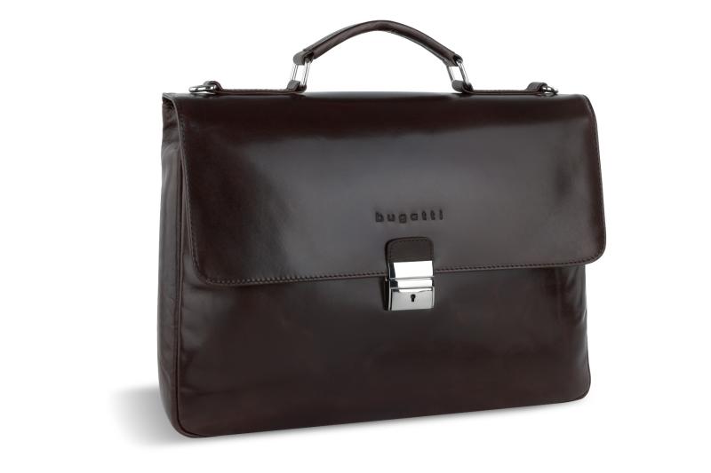 Briefcase Romano Brown fra Bugatti