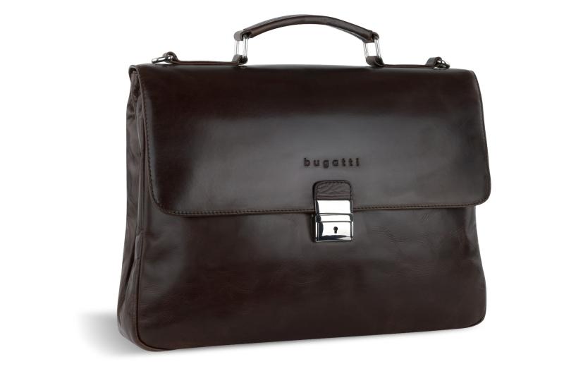 Briefcase Romano Brown fra Bugatti