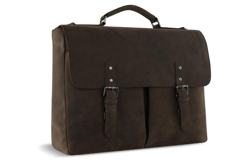 Briefcase Luca Brown fra Bugatti