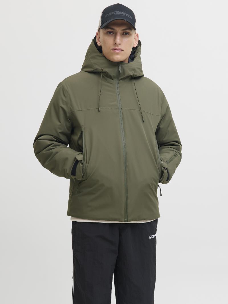 Jack & Jones Teknisk Jakke i Grape Leaf – Hurtig Levering!