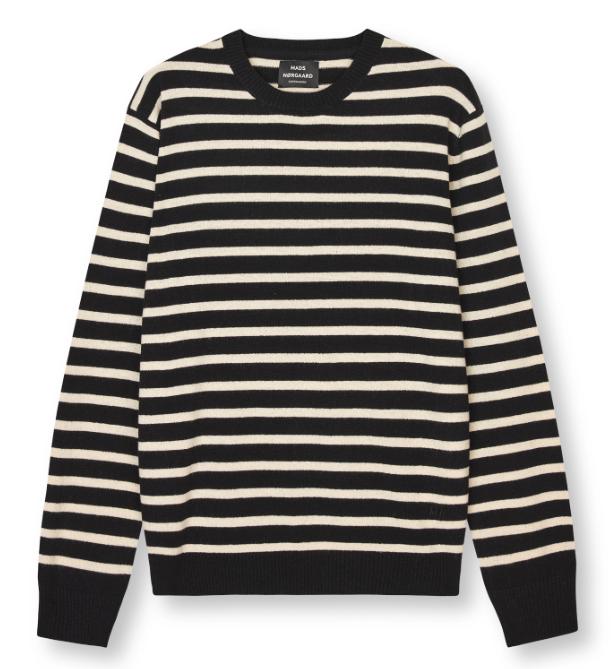 Strik Karsten Stripe Large fra Mads Nørgaard