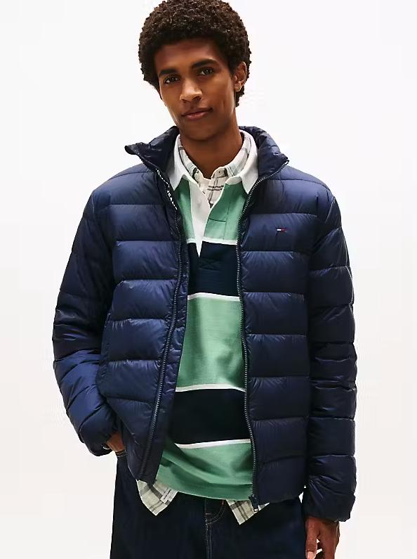 Tommy Hilfiger Vinterjakke i Navy - Hurtig levering!