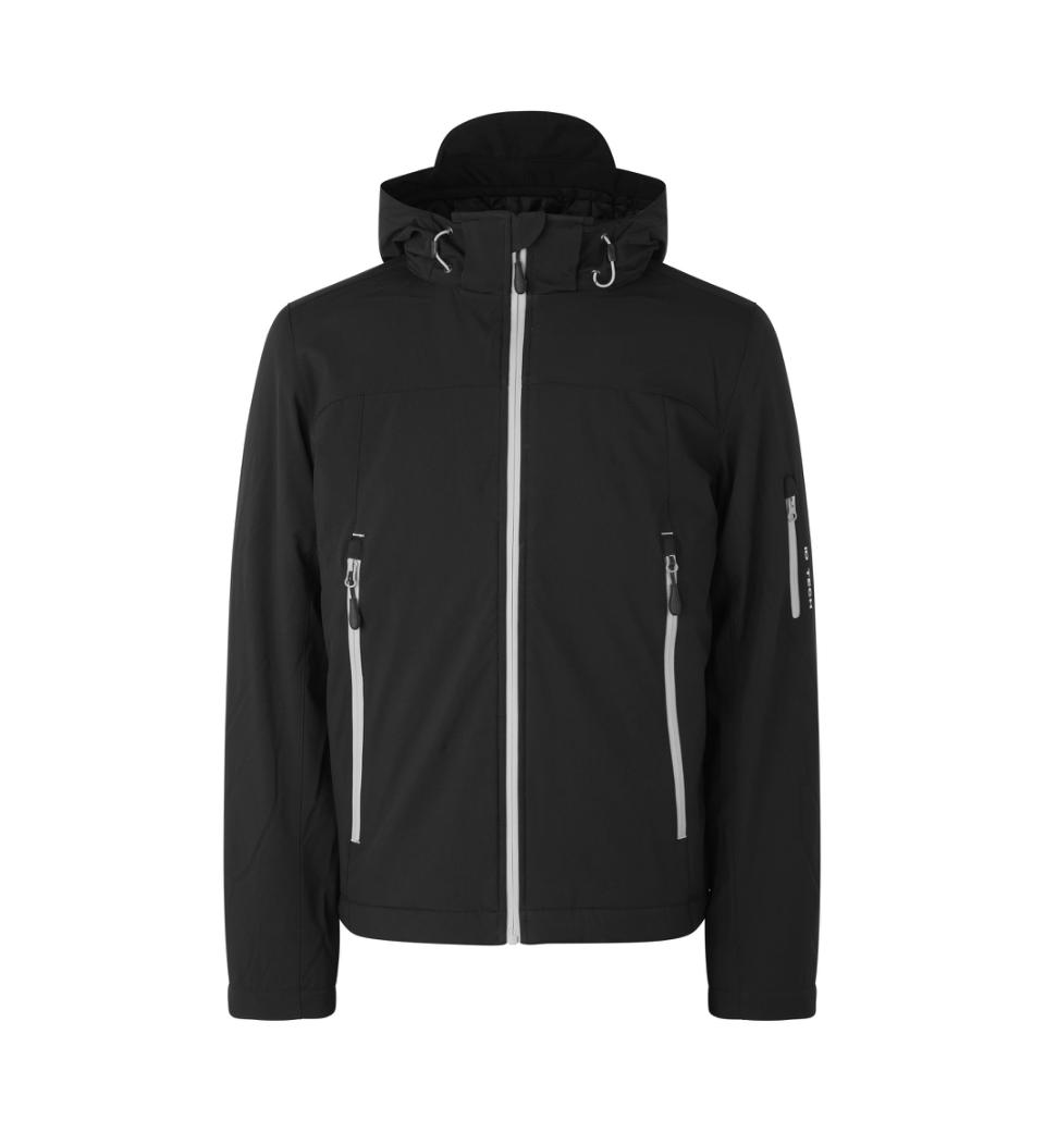 Id Vinter Softshell Jakke 0898 Sort Small fra Id Identity