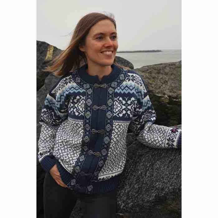 Norsk Cardigan fra Wool Of Scandinavia