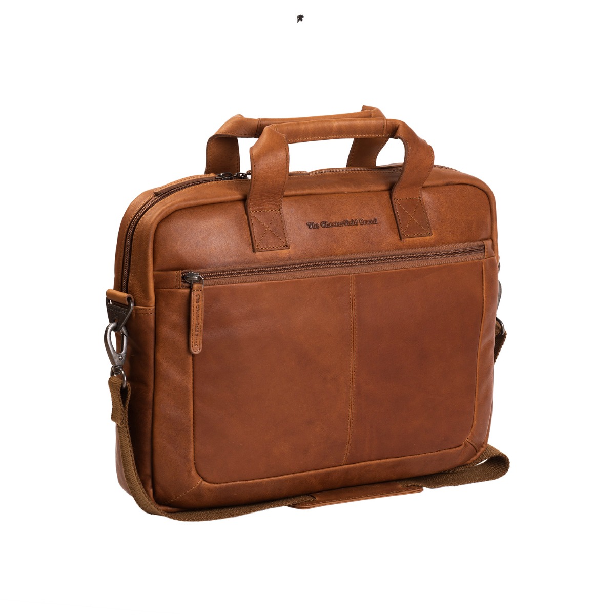 Chesterfield Calvi 15" Laptop Taske - Cognac Kvalitet