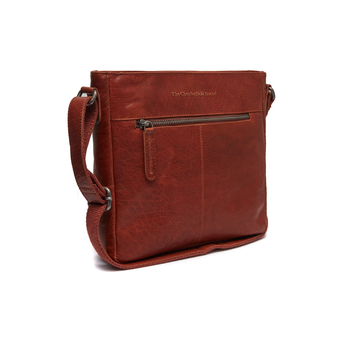 Chesterfield Jonna Skuldertaske i Cognac - Hurtig Levering