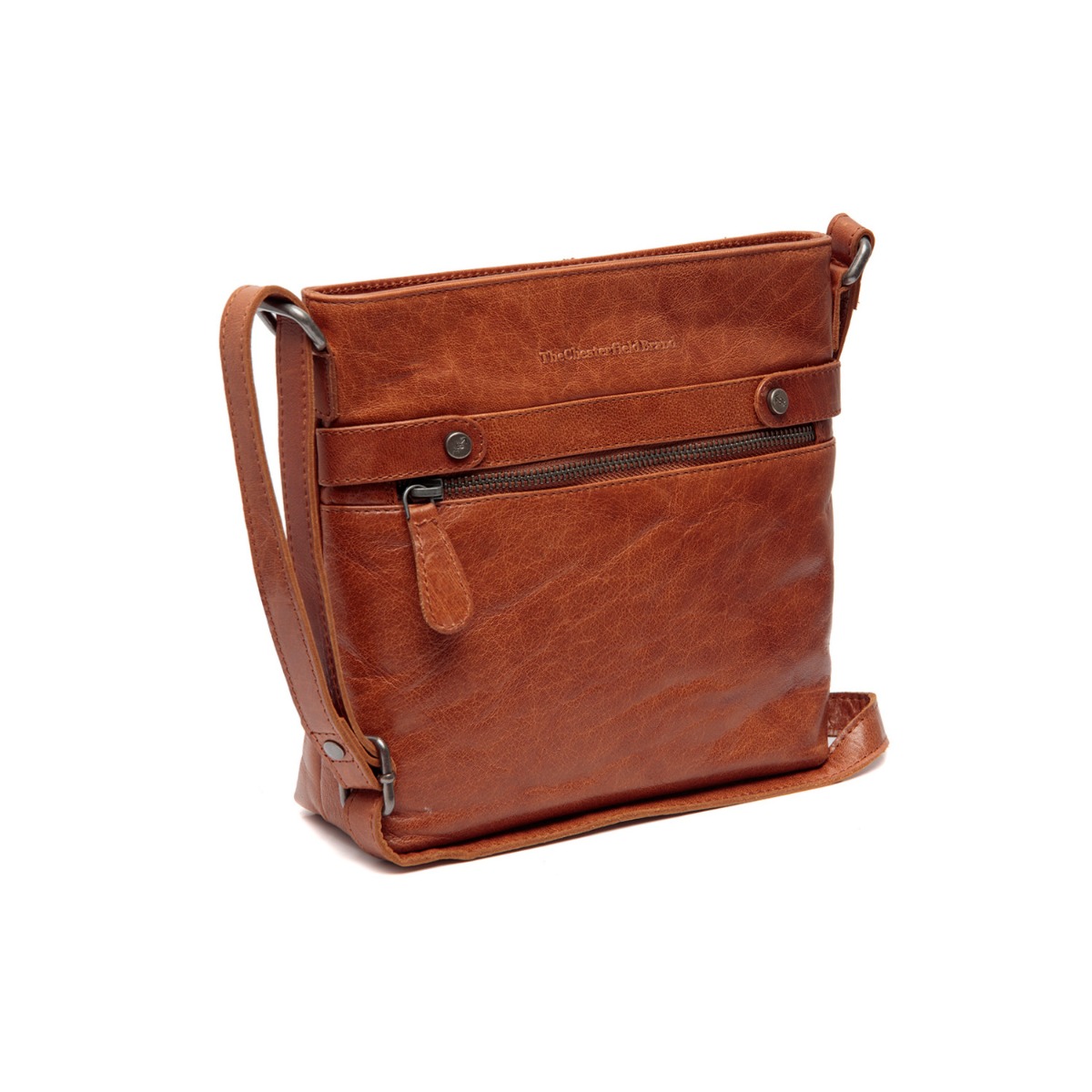Signe Skuldertaske i Cognac fra Chesterfield Bags