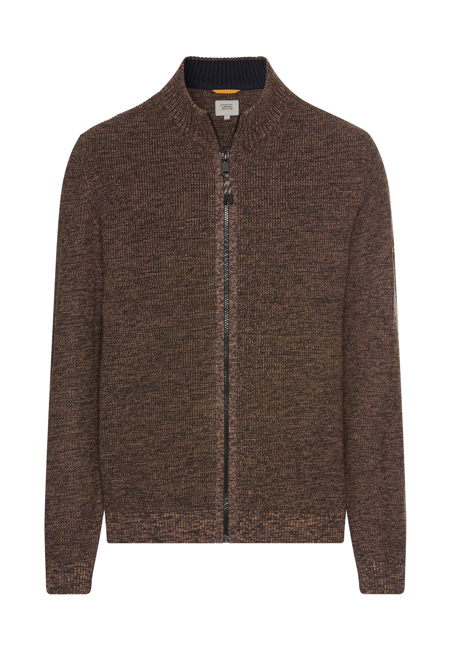 Mørkebrun cardigan fra Camel Active – Hurtig levering!