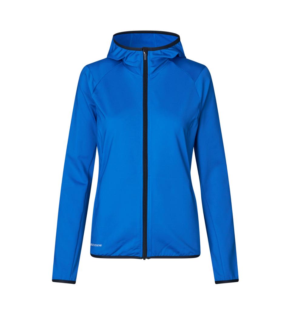 Kongeblå Stretch Hoodie til kvinder fra Geyser - Hurtig levering