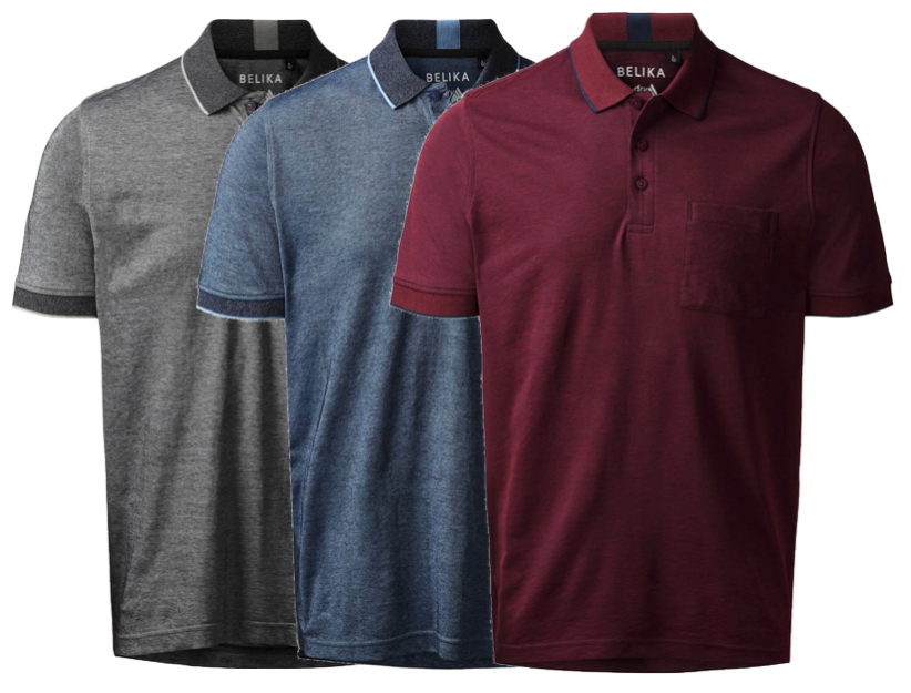 3 Pak Polo Valencia B Dry fra Belika