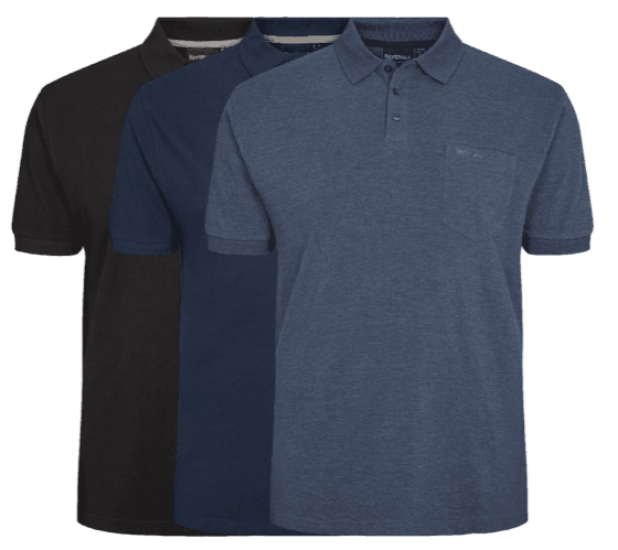 Nord 56°4 3-Pack Poloer - Kvalitet og Stil!