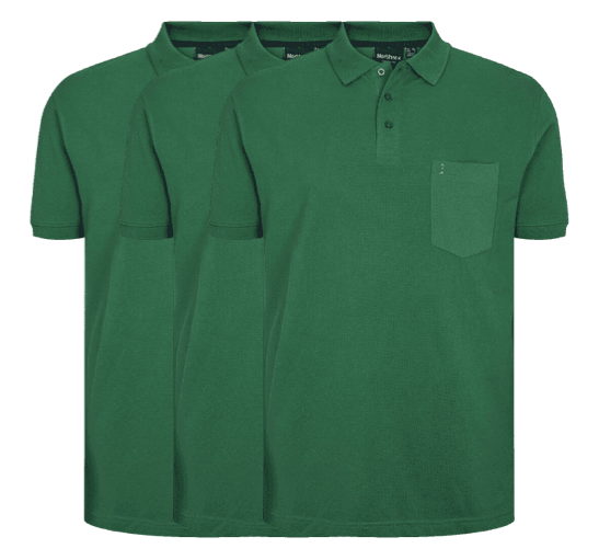 North 56°4 3 Pack Polo 99011 0600 fra North Lititude
