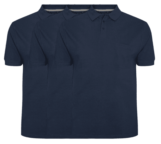 North 56°4 3 Pack Polo 99011 0580 2x Large fra North Lititude