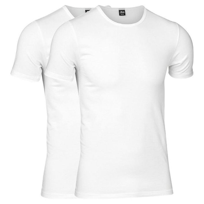 2-pak basis t-shirts med rund hals fra JBS