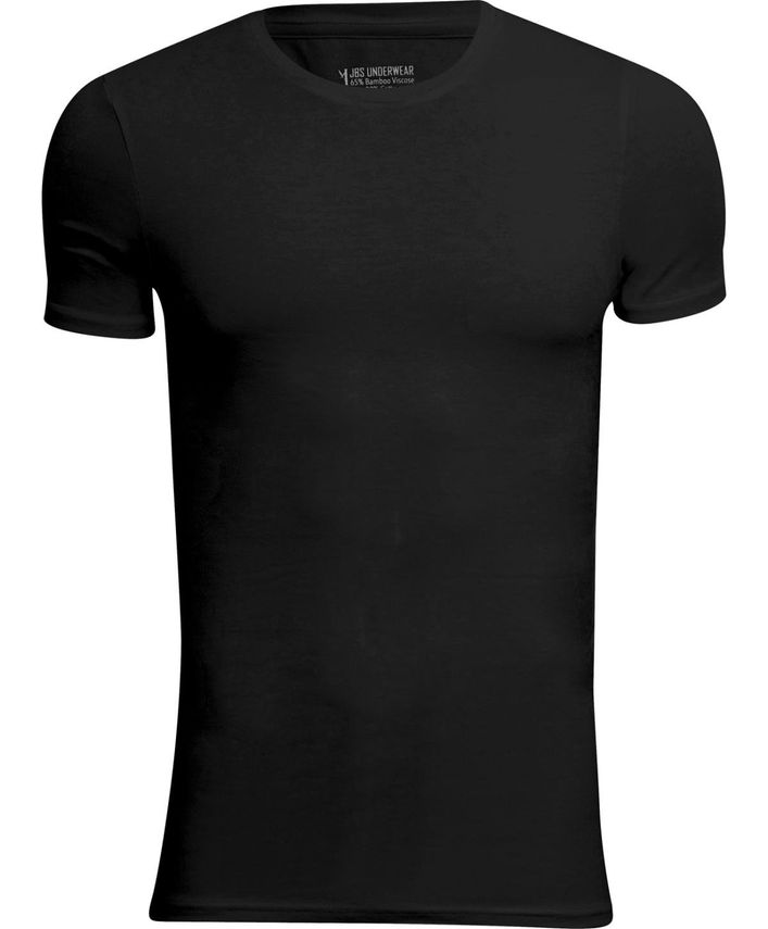 2-Pak O-Hals T-Shirts i Bambus og Økologisk Bomuld