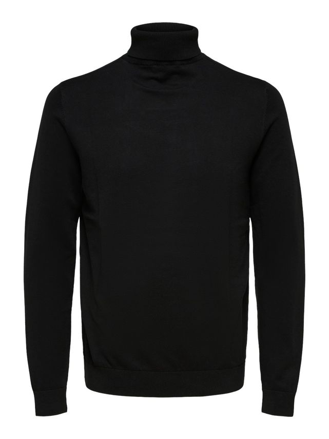 Klassisk Rullekrave i 100% Bomuld fra Selected