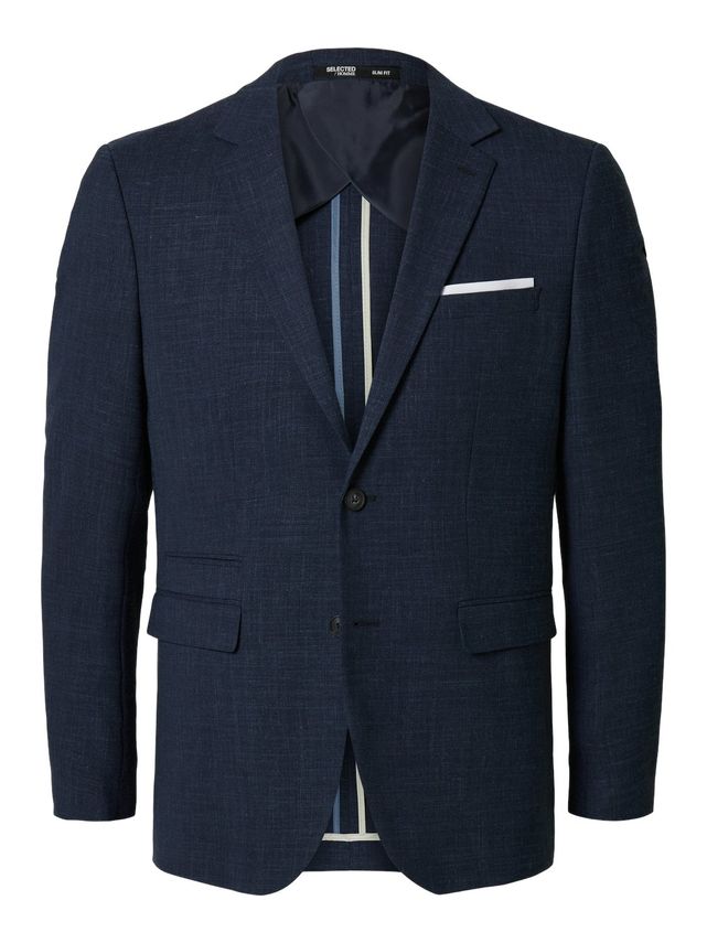 Elegant Linned Blazer til Mænd – Slim Fit Model