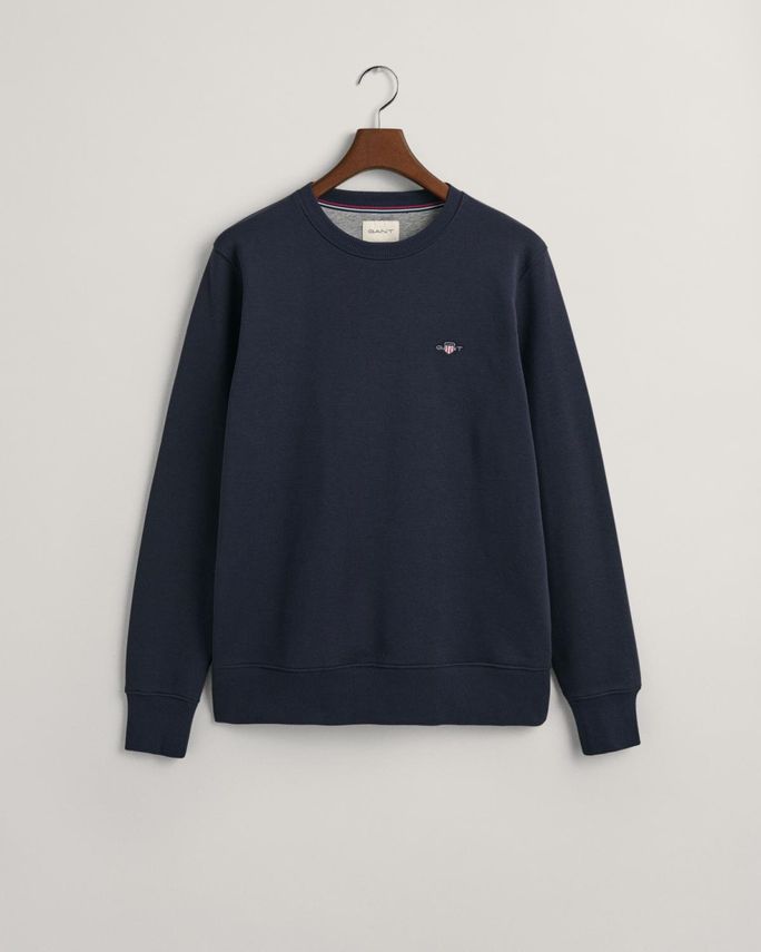 Gant Reg Shield C Neck Sweat - Fantastisk tilbud!