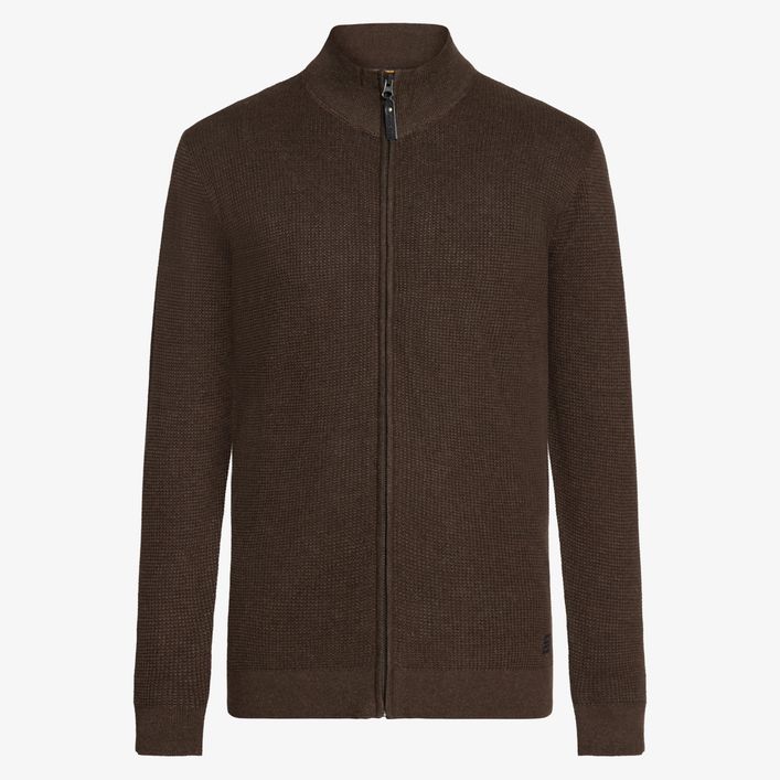 Kaisi Structure Cardigan+ fra Signal – Elegant strikcardigan