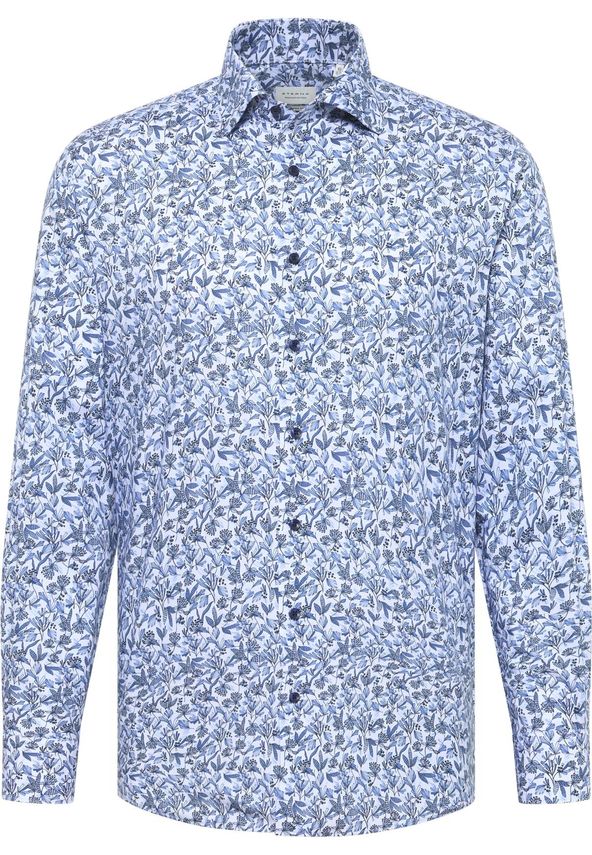 Blomstret skjorte 1167 X18k fra Eterna - Fantastisk tilbud!