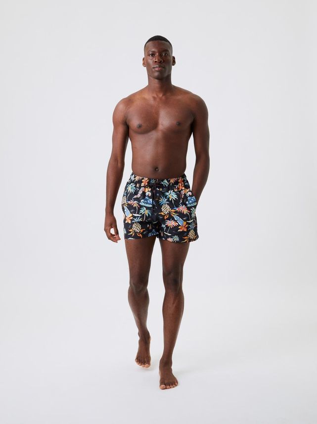 Borg Print Swim Shorts, Bb Ziggy fra Björn Borg