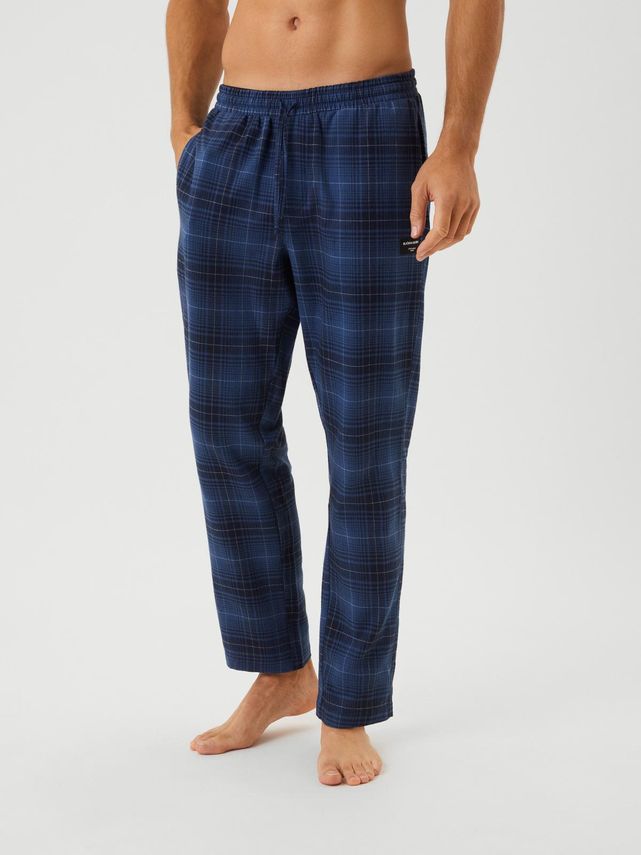 Core Pyjama Pant, Bb Light Blue Tartan fra Björn Borg