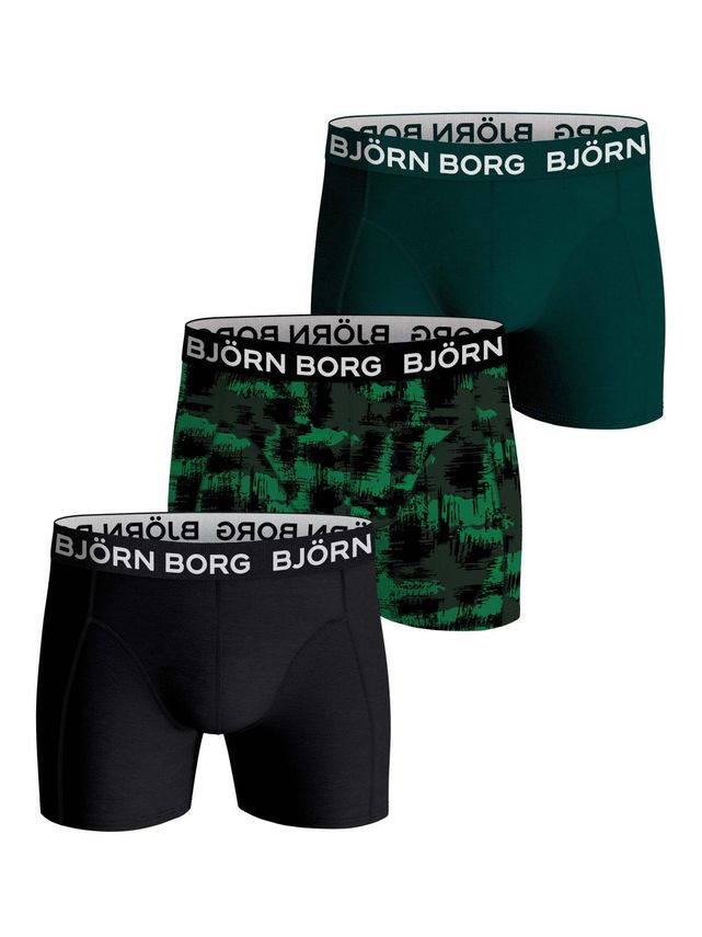 Björn Borg 3-pak Cotton Stretch Boxershorts til mænd